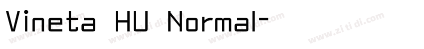 Vineta HU Normal字体转换